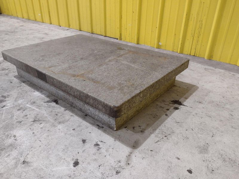 36" X 24" X 6" CHALLENGE PRECISION INSPECTION GRANITE SURFACE PLATE: STOCK 23107