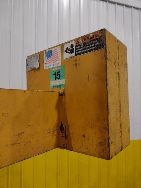 5 TON X 48" CALDWELL MODEL #82RCS-5-50 C HOOK COIL LIFTER: STOCK #22714