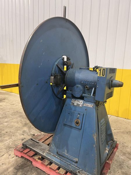 4,000 LB X 18" LITTELL MODEL #40-18 PULL OFF COIL REEL UNCOILER: STOCK #22426