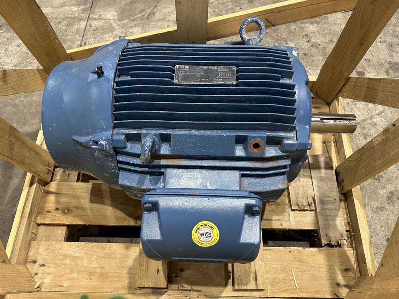 50 HP WEG TEFC MOTOR, 365/5T FRAME : STOCK #22166