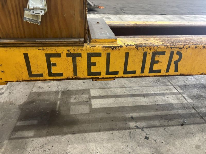 8,000 LBS X 10' X 8' LETELLIER 4-ARM SPREADER BAR LIFT BEAM WITH CENTERING ADJUSTMENT: STOCK #21