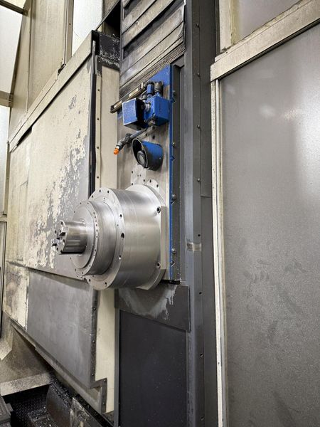 Used, 6" Giddings & Lewis CNC Table Type Horizontal Boring Mill