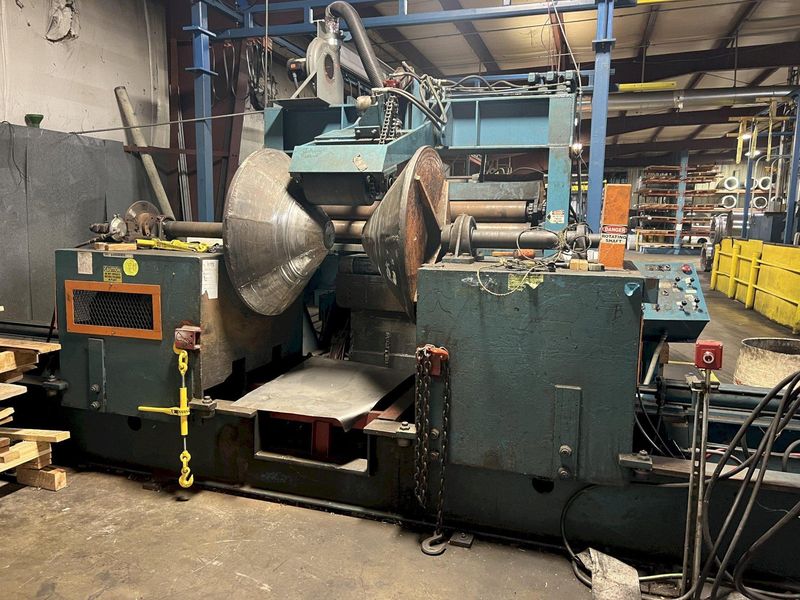72" X .135" RBI (RED BUD INDUSTRIES) MODEL #SM6-72 AUTOMATIC CUT-TO-LENGTH (CTL) BLANKING LINE: