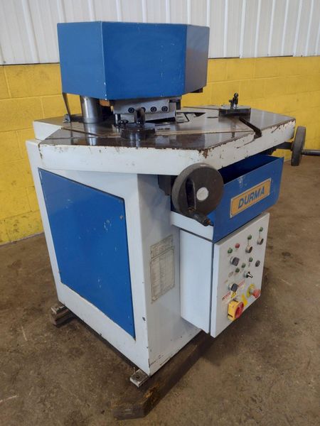 8" x 8" DURMA HYDRAULIC NOTCHER: STOCK 16438
