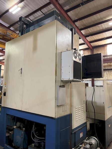USED, 49" YOU JI MODEL YV-1200ATC CNC Vertical Lathe