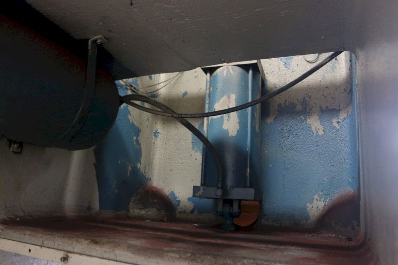 125 TON V & O SUPER 125 BACKGEARED OBI PRESS: STOCK #70259