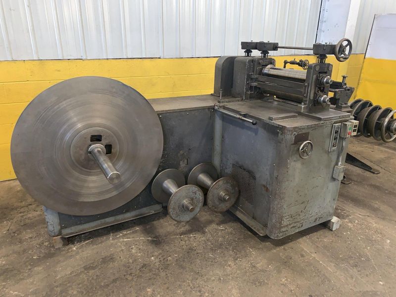 18" WIDE X 4500 LB X 3" ARBOR STANAT MODEL #S-180  SLITTING LINE: STOCK #13717