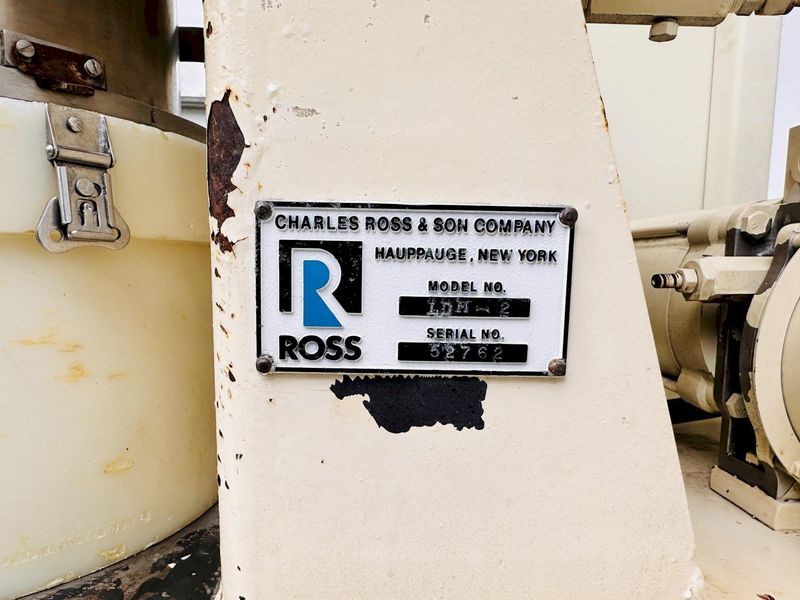 Charles Ross & Son Co LDM-2 Two Gallon Vacuum Double Planetary Mixer