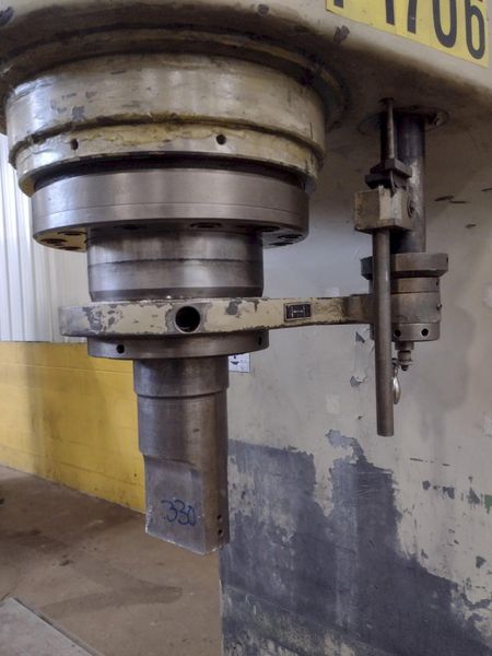 60 TON EITEL MODEL #RP60 HYDRAULIC PRECISION STRAIGHTENING PRESS, NEW 1974: STOCK 16013