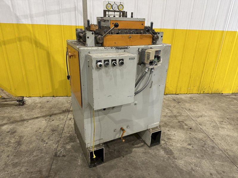 10" x .130" DURANT JACO MODEL #VS-MD-10 POWERED COIL STRAIGHTENER: STOCK #23071