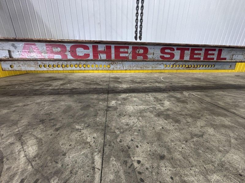 25 TON X 22’ LONG ARCHER STEEL SPREADER BAR / LIFTING BEAM: STOCK #22977