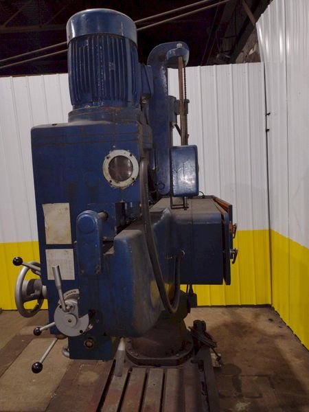 5' x 13" SHARP MODEL #RD-1600 RADIAL ARM DRILL: STOCK #18542