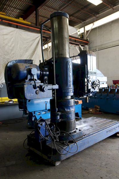6' X 19" CARLTON MODEL #4A RADIAL ARM DRILL: STOCK #66839