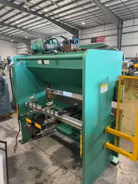 PIRANHA #3506  6’ x 35 Ton Hydraulic Press Brake & CNC Back Gauge USA #7982