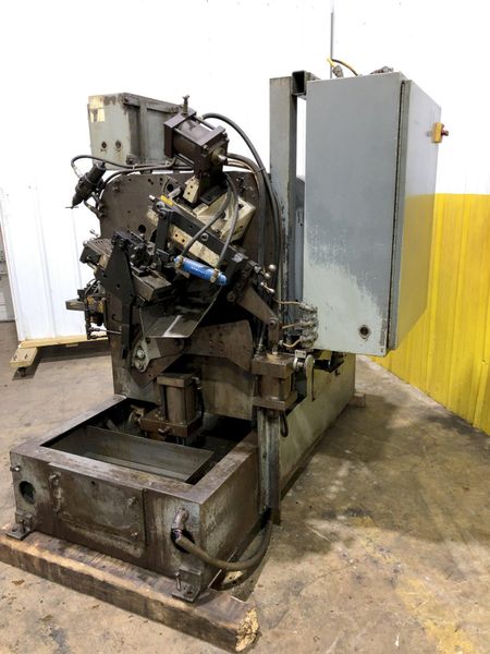 2" MODERN MODEL #2E AUTOMATIC TUBE CUT-OFF MACHINE WITH LOAD RACK: STOCK #17258