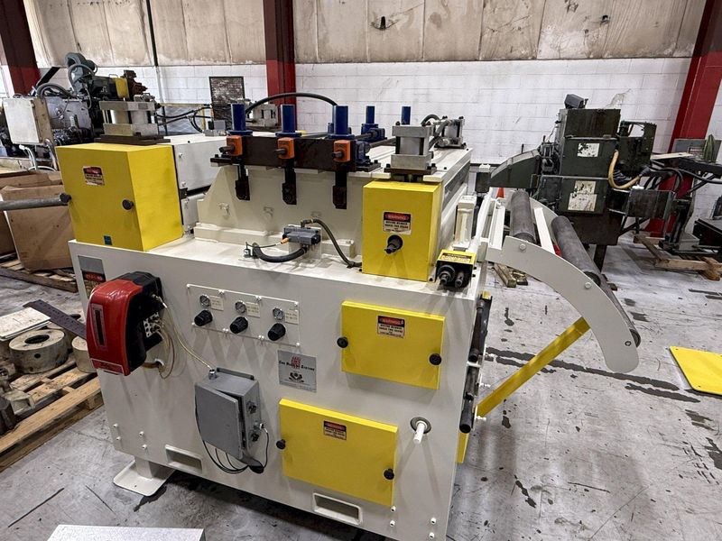 20,000 lbs. x 36" CHS Automation Metal Stamping Servo Coil Feed Line, Year 2005