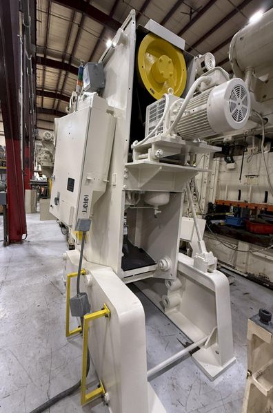 110 ton Komatsu OBS Used Single Crank Gap Frame Mechanical Metal Stamping Press For Sale, Can be