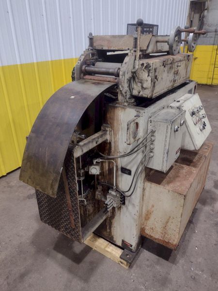 8.25" X .010" PERFECTO MODEL #S170817 17 ROLL POWERED PRECISION COIL STRIP STRAIGHTENER: STOCK #