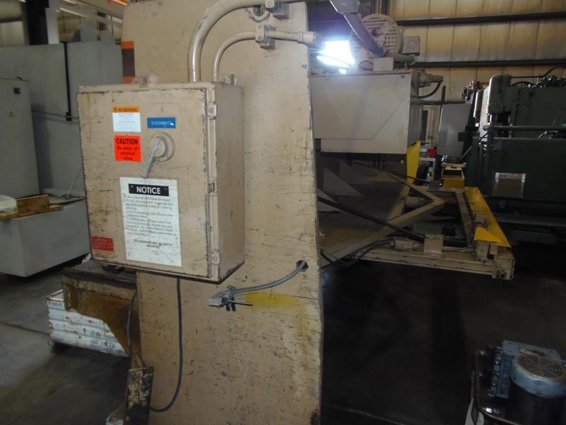 1/4" X 14' STANDARD HYDRAULIC SHEAR AS250-14, NEW 1993, FRONT OPERATED POWER BACK GAUGE, FLUSH F