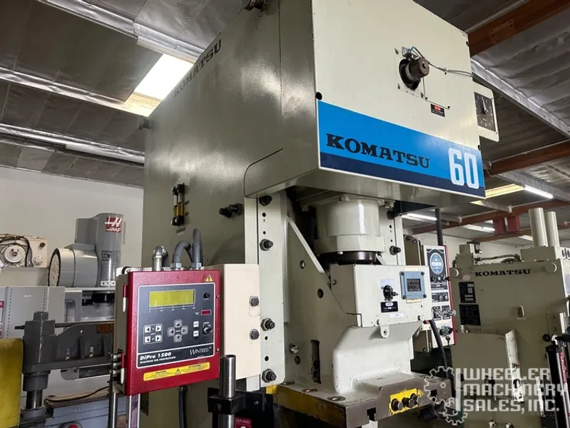 Komatsu OBS 60-2 Open Back Gap Frame Press #7783 #2