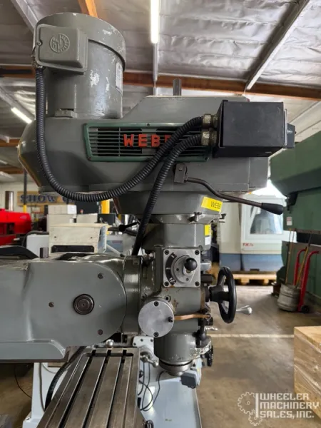 Webb Champ 4VH Vertical MIll # 7638 #2