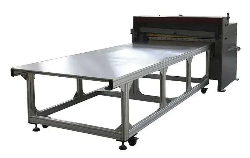 New GMC Gang Type Metal Powered Slitter with programmable cut to length PS-4816GT