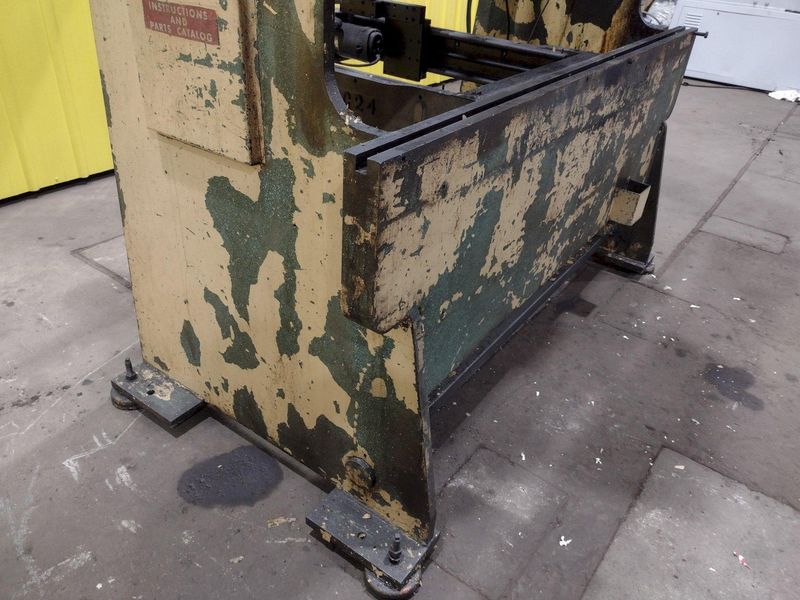 45 TON X 6' CHICAGO D&K MODEL #56-A MECHANICAL PRESS BRAKE WITH CNC BACK GAUGE: STOCK #19652