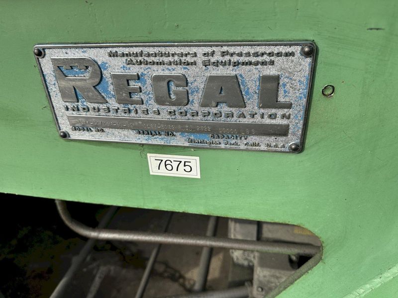 10,000 LB  X 30" REGAL COIL CRADLE & STRAIGHTENER:  STOCK#77222