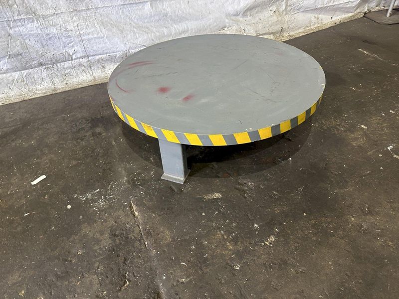 3500 LB CUSTOM HORIZONTAL PALLET TYPE UNCOILER: STOCK #77226