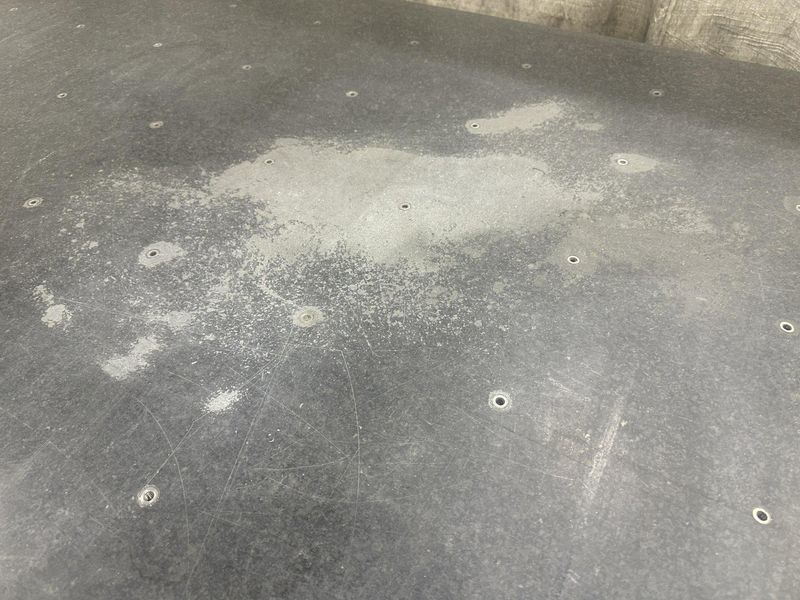 53" X 86" X 15" BLACK GRANITE HEAVY DUTY PLATE : STOCK# 77246