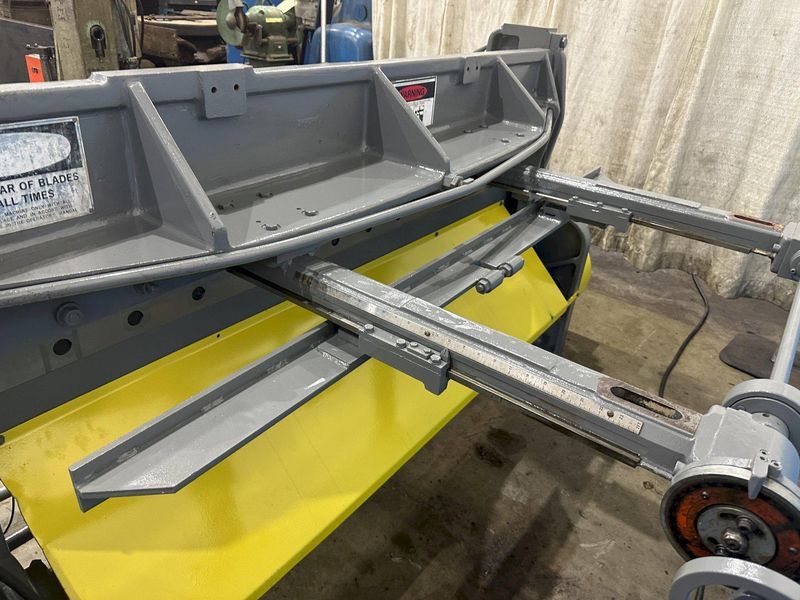 6' X 14 GA WYSONG POWER SQUARING SHEAR: STOCK #76971