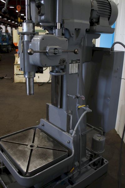 24" GIDDINGS & LEWIS SINGLE SPINDLE DRILL: STOCK #76564
