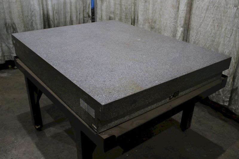 60" X 48" X 10" TRU STONE GRANITE TABLE ON STAND: STOCK #76219