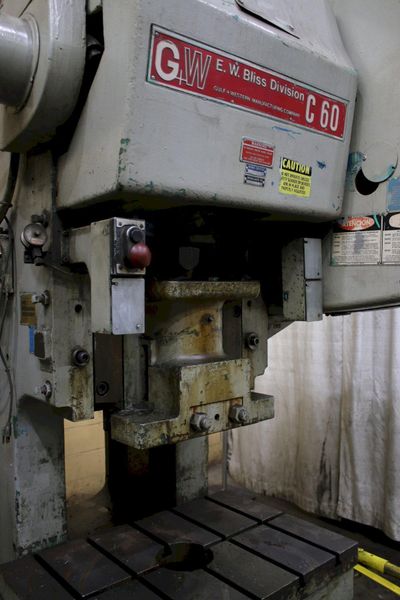 60 TON BLISS OBI PRESS: STOCK #75479