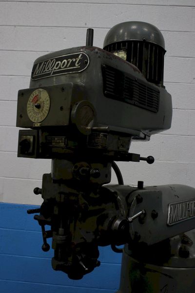 MILLPORT MODEL #3VH VERTICAL RAM TYPE MILL: STOCK #74637