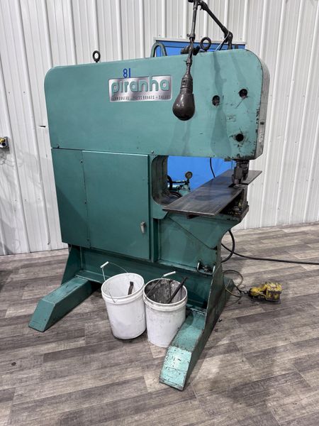 120 TON PIRANHA MODEL #SEP-120 SINGLE END HYDRAULIC PUNCH: STOCK #80730