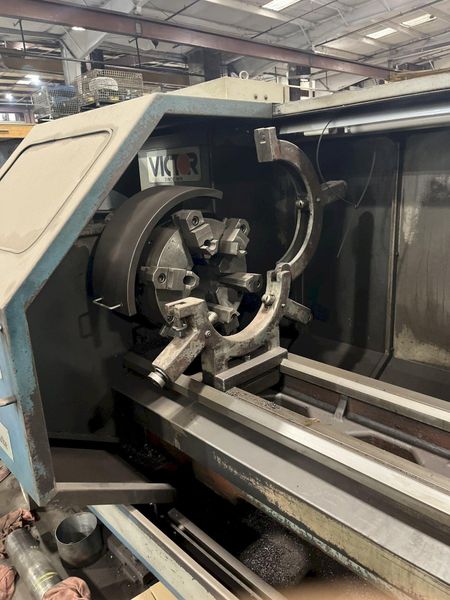 22" X 120" VICTOR (2002) MODEL #22120-DCL CNC LATHE: STOCK #18686