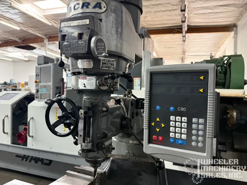 2005 ACRA 2J Variable Speed Vertical Mill #8122 #1