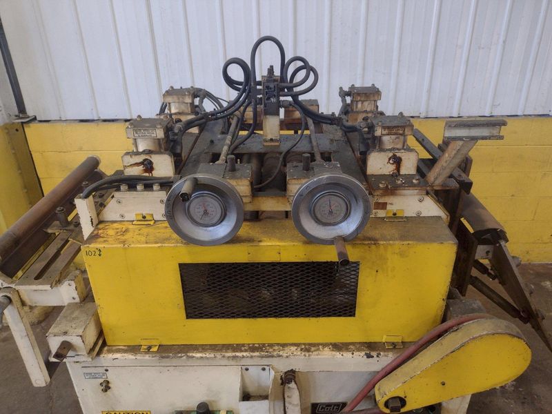 30" X .125" COLT MODEL #CERFS-40-30 SERVO ROLL COIL STRIP FEEDER STRAIGHTENER: STOCK 15287