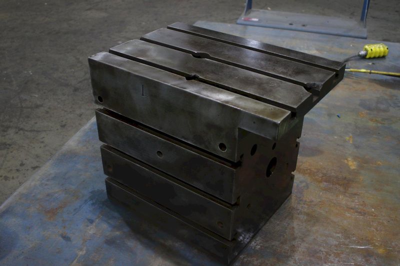 19" WIDE X 16" TALL X 13" T SLOTTED DRILL TABLE: STOCK #74755