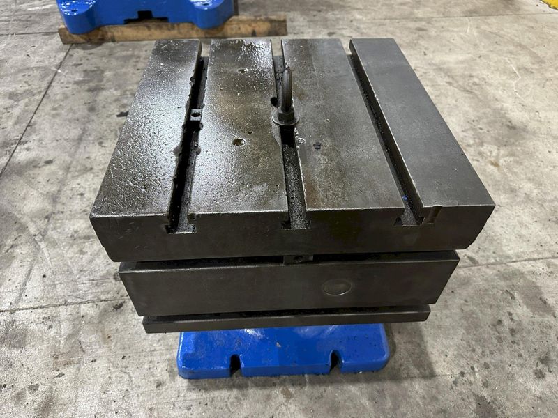 20" X 20" X 23" CARLTON UNIVERSAL T-SLOTTED DRILL BOX TABLE: STOCK #22039