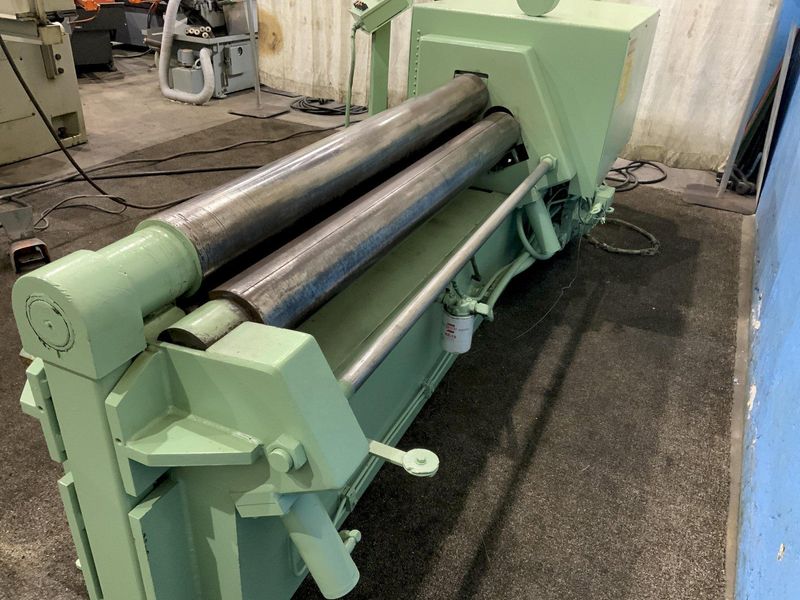 5' X 1/4" MONTGOMERY MODEL #6018H HYDRAULIC PLATE BENDING ROLLS:  STOCK #80370