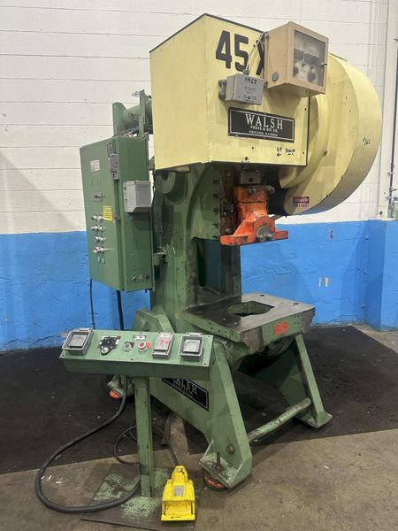 45 TON WALSH MODEL # 45X OBI PRESS: STOCK #77506