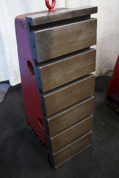 1 SET OF 12" X 36" G & L T SLOTTED ANGLE PLATES: STOCK #75520