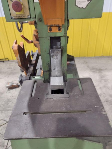 66 TON PEDDINGHAUS MODEL #66/110 PEDDIMASTER HYDRAULIC IRONWORKER: STOCK #22239