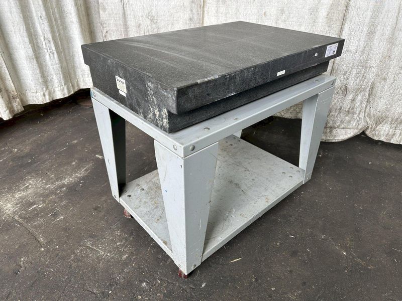 24" X 36" STARRETT GRADE AA GRANITE PLATE: STOCK #77068