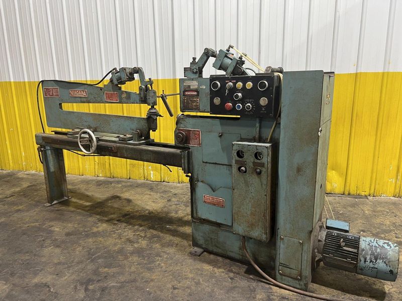 60" X 10 GAUGE NIAGARA MODEL #31-ARC MECHANICAL CIRCLE SHEAR : STOCK #19317