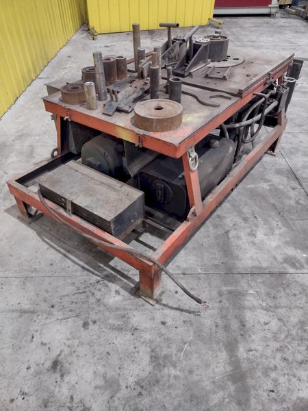 #11 IRON MASTER HYDRAULIC ROTARY REBAR BENDER & BAR SHEAR: STOCK #22436