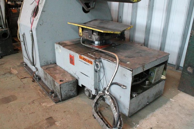 20,000 LBS X 42' AUTOMATIC FEED MOTORIZED COIL REEL & CAR: STOCK #64188