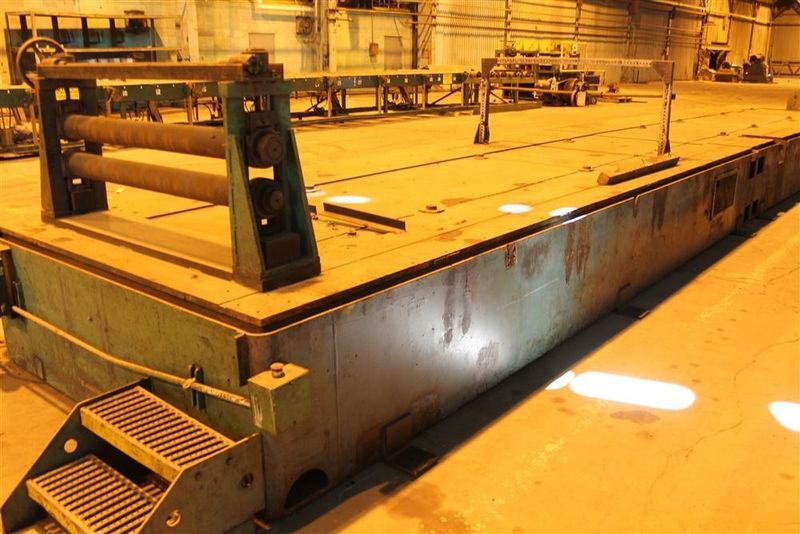 225" X 88" X 27" HIGH B & K ROLLFORMER BASE: STOCK #59897